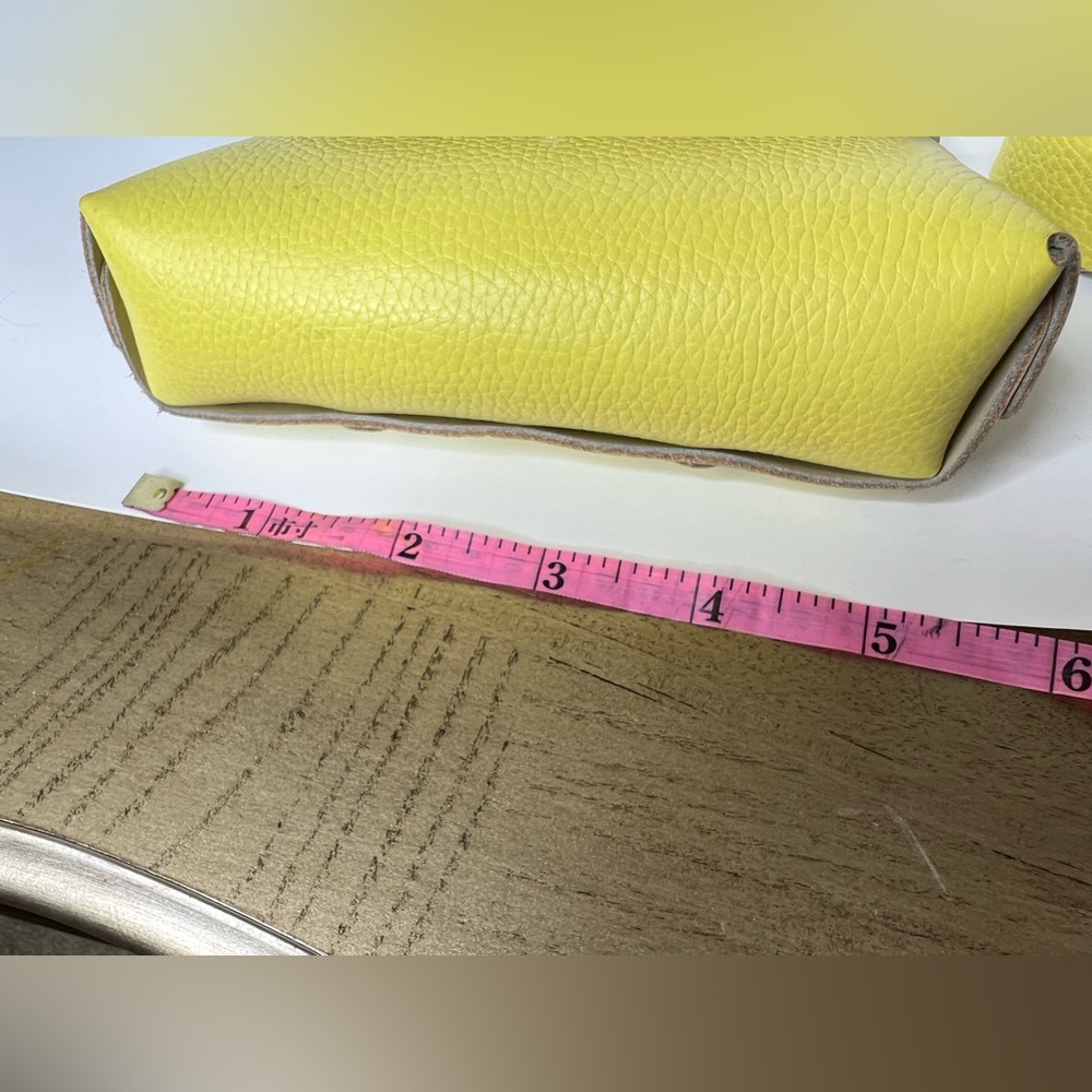 Leather green small crossbody bag - Picture 8 of 10
